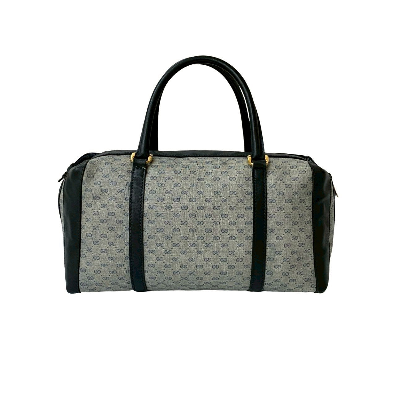 GUCCI Handbag leather Navy