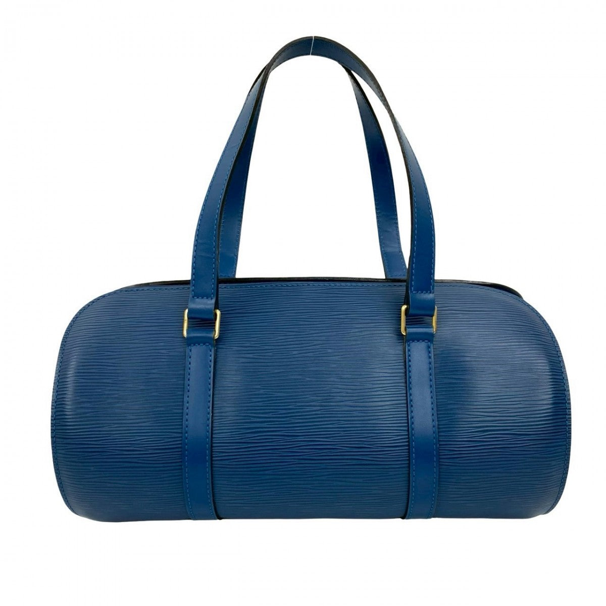LOUIS VUITTON Handbag M52225 leather blue Epi Suflo Women Used Authentic