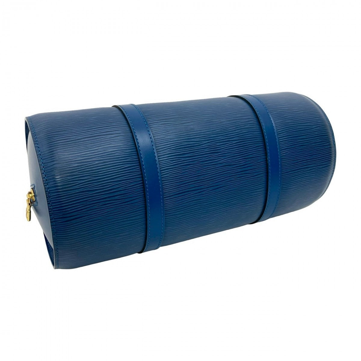 LOUIS VUITTON Handbag M52225 leather blue Epi Suflo Women Used Authentic