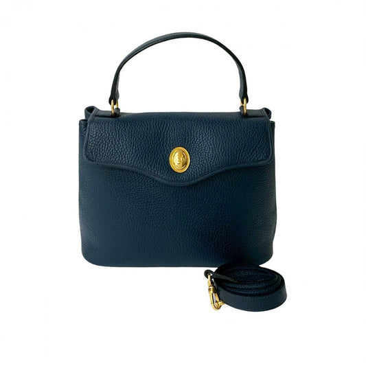 Dior Shoulder Bag leather Navy