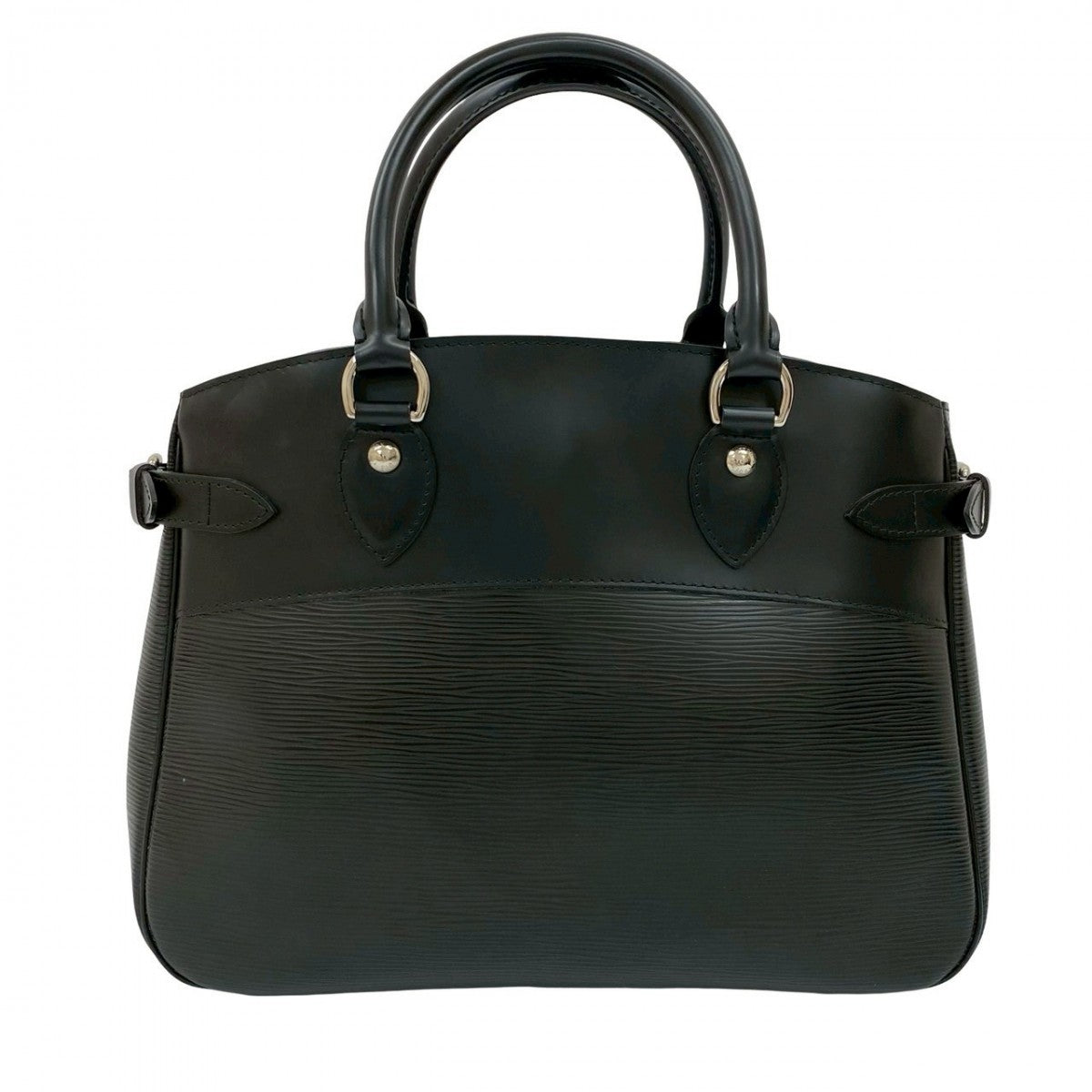 LOUIS VUITTON Handbag Epi Leather black Epi Passy PM