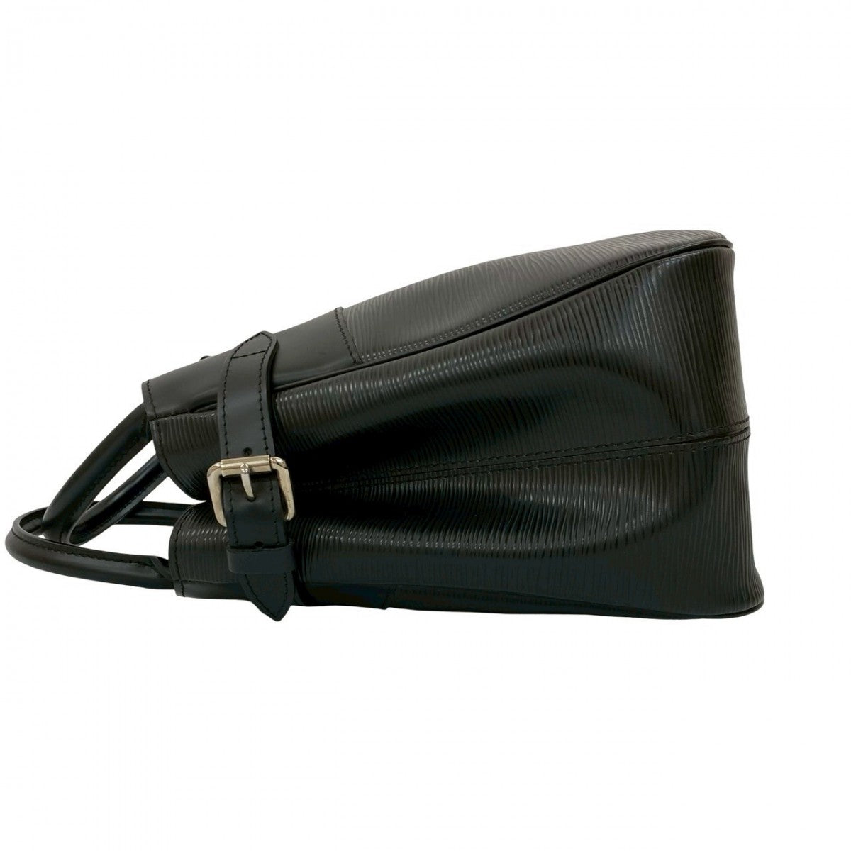 LOUIS VUITTON Handbag Epi Leather black Epi Passy PM