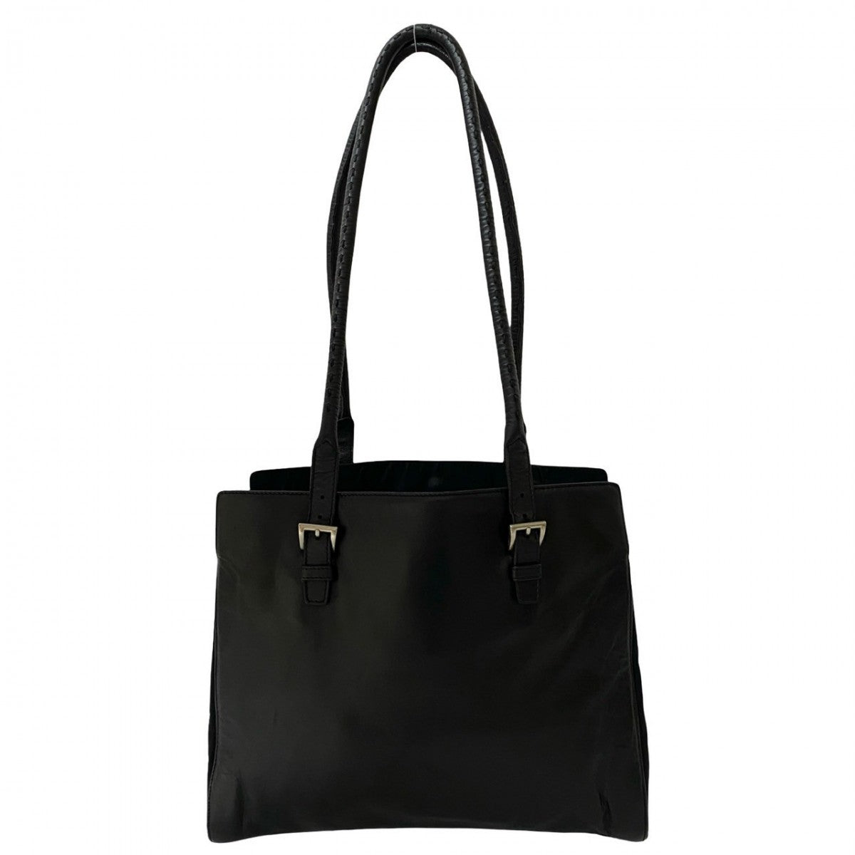 PRADA Shoulder Bag leather black