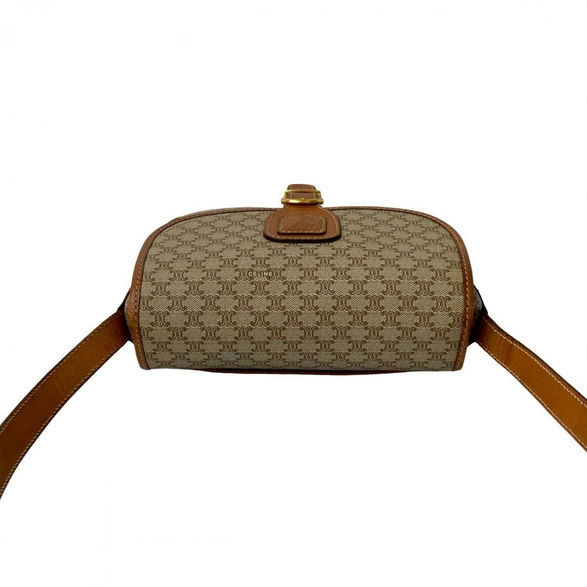CELINE Shoulder Bag leather Brown