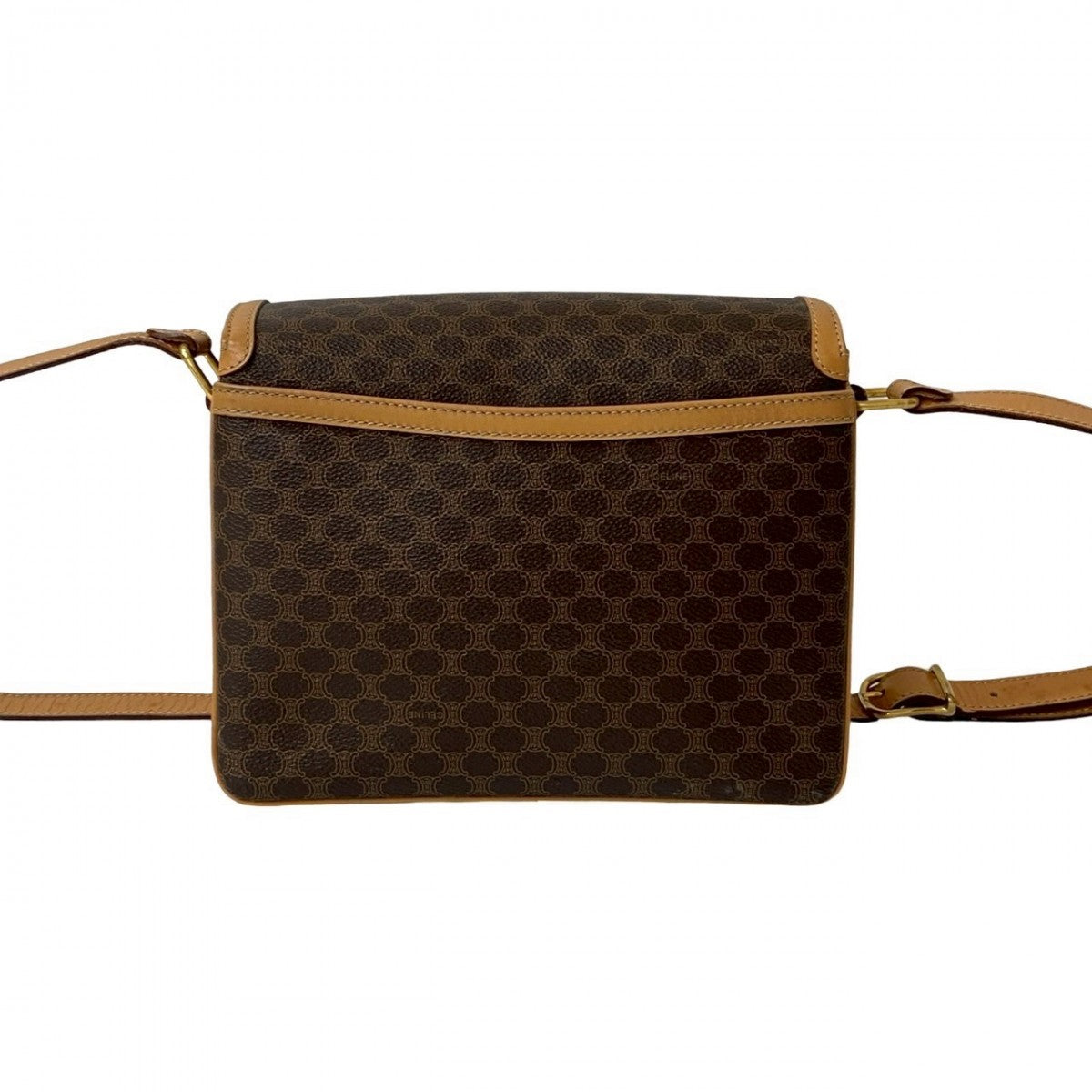 CELINE Shoulder Bag leather Brown