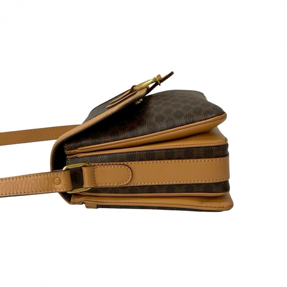 CELINE Shoulder Bag leather Brown