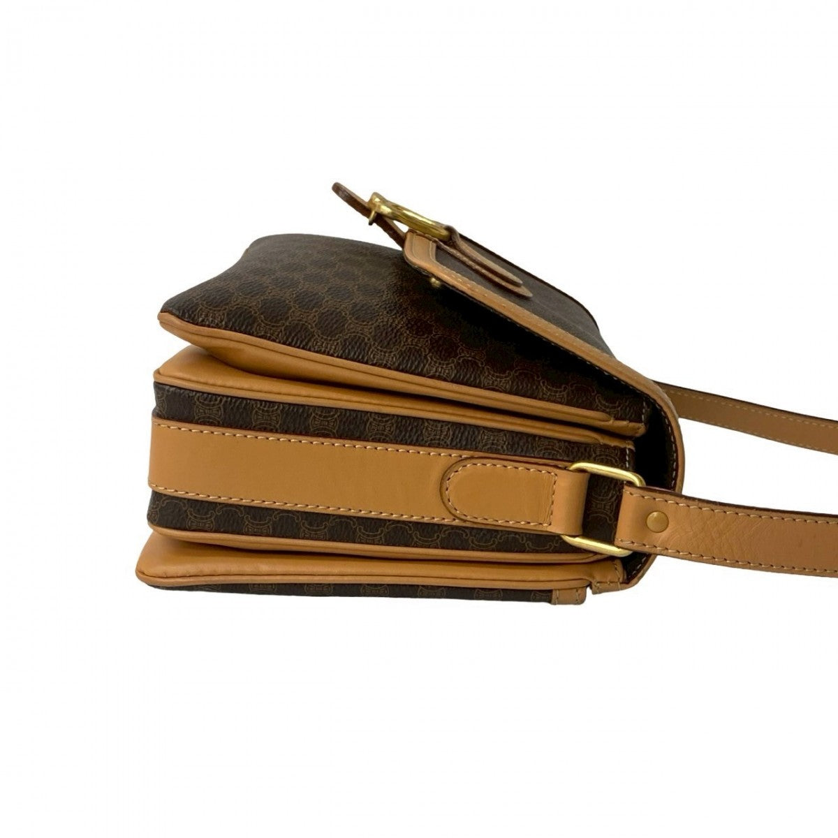 CELINE Shoulder Bag leather Brown