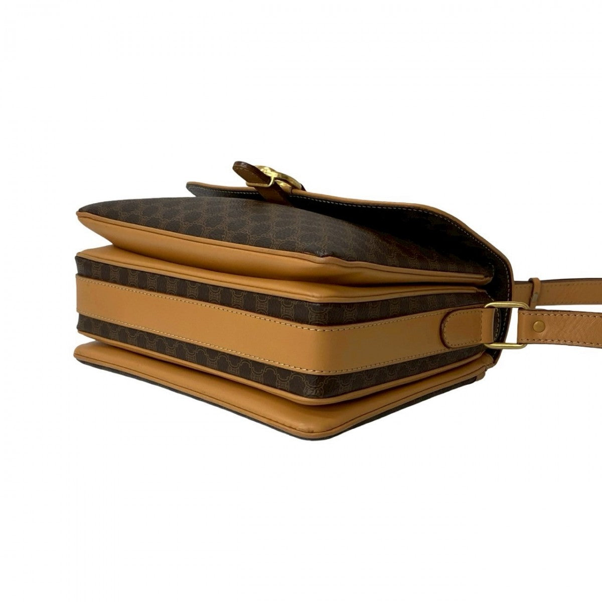 CELINE Shoulder Bag leather Brown