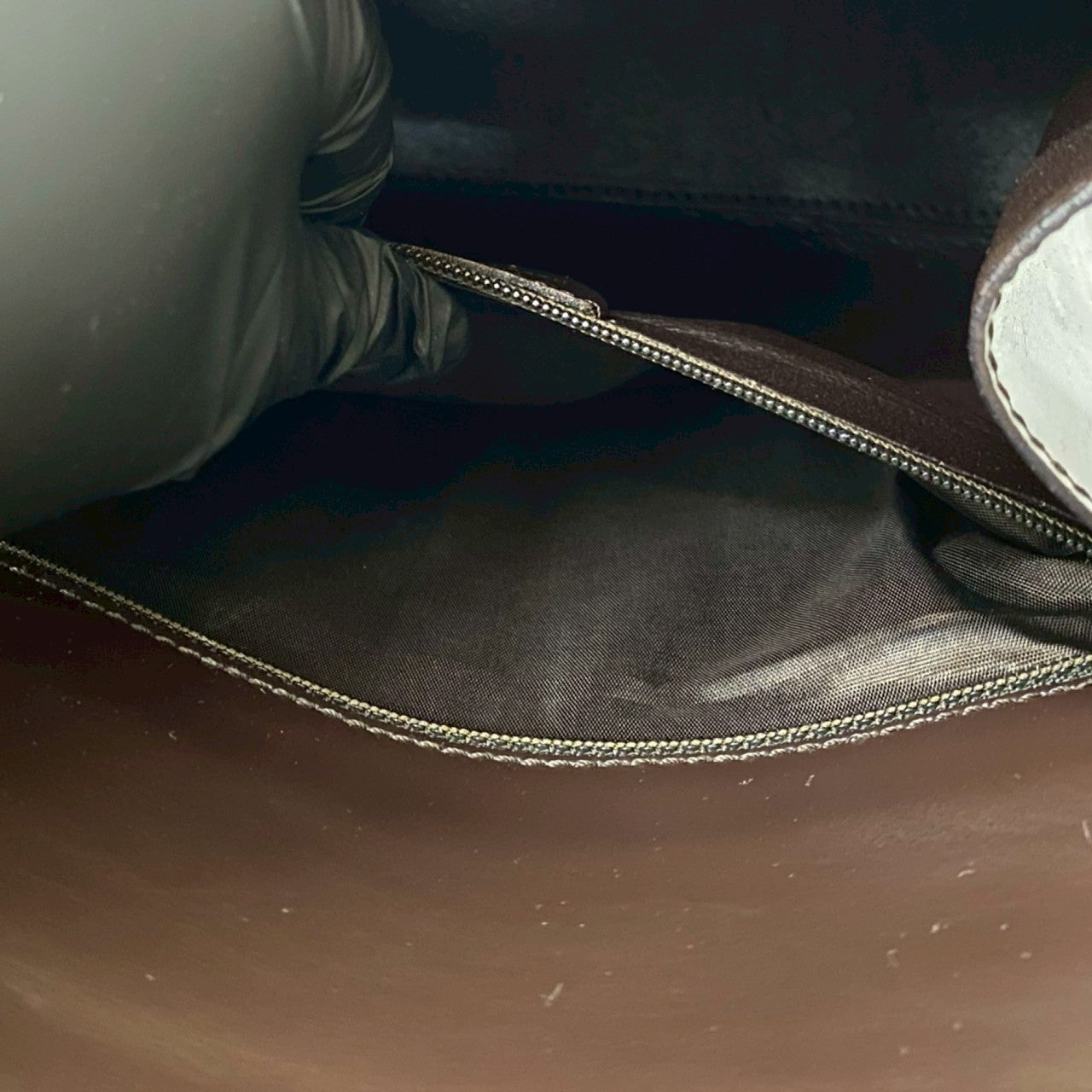 CELINE Handbag leather Brown