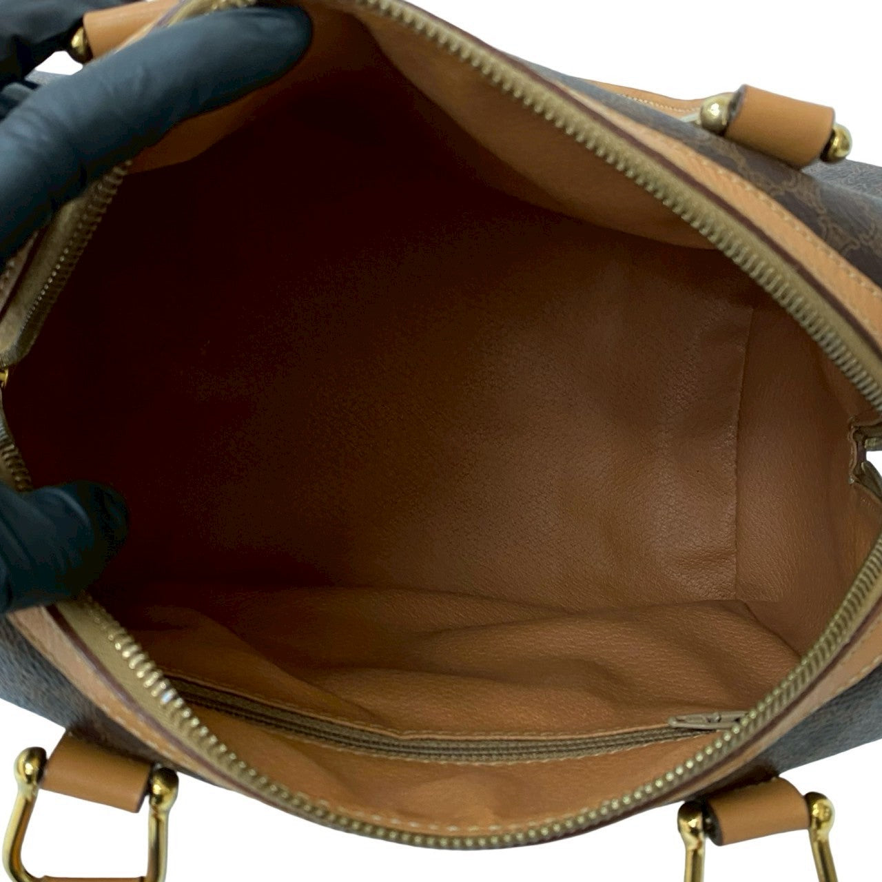 CELINE Handbag leather Brown