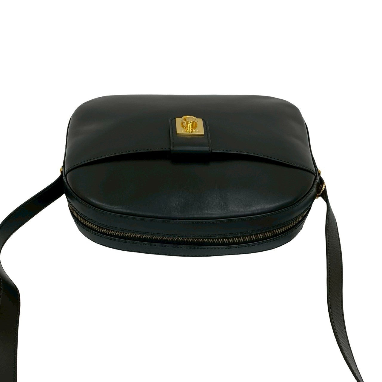 CELINE Shoulder Bag leather black