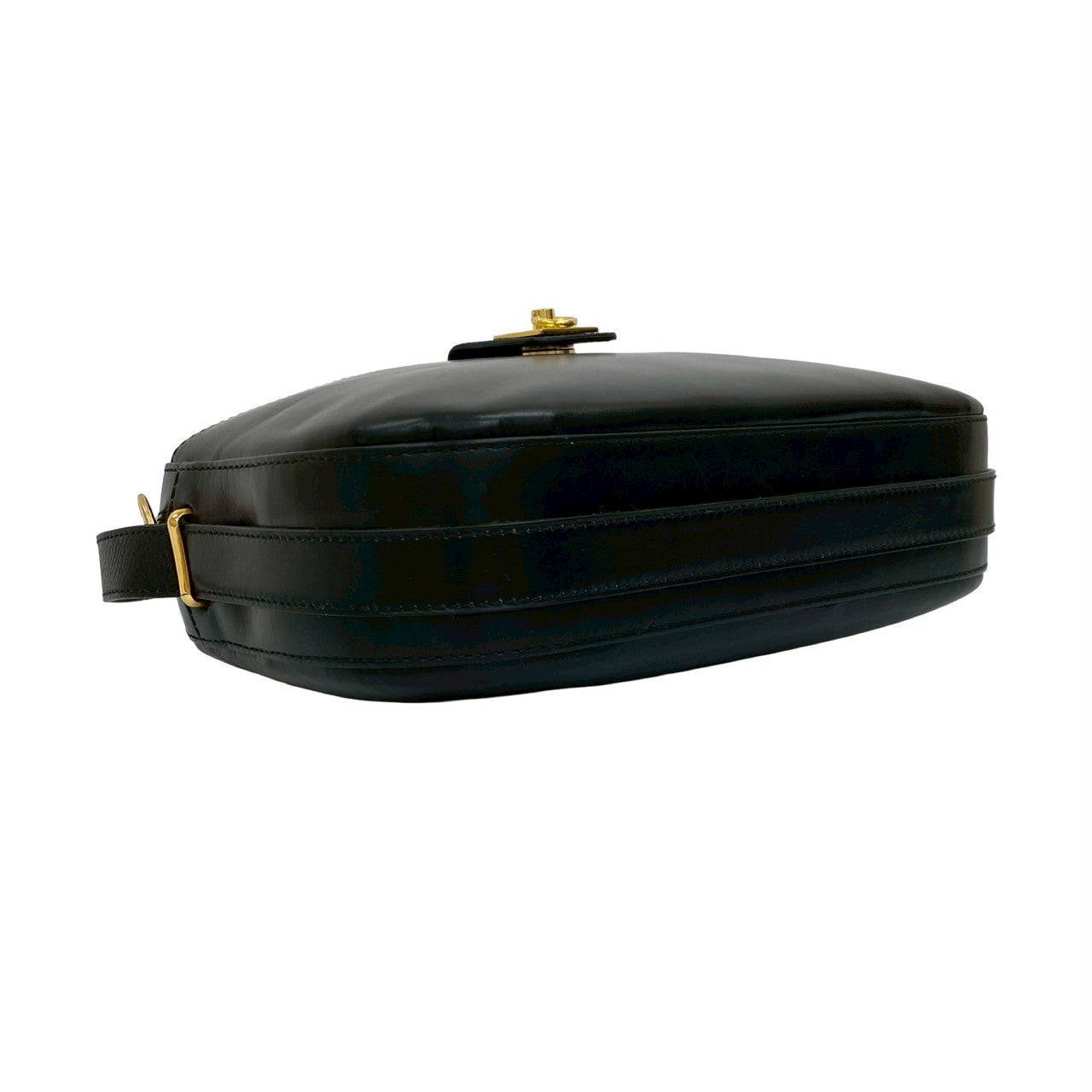CELINE Shoulder Bag leather black