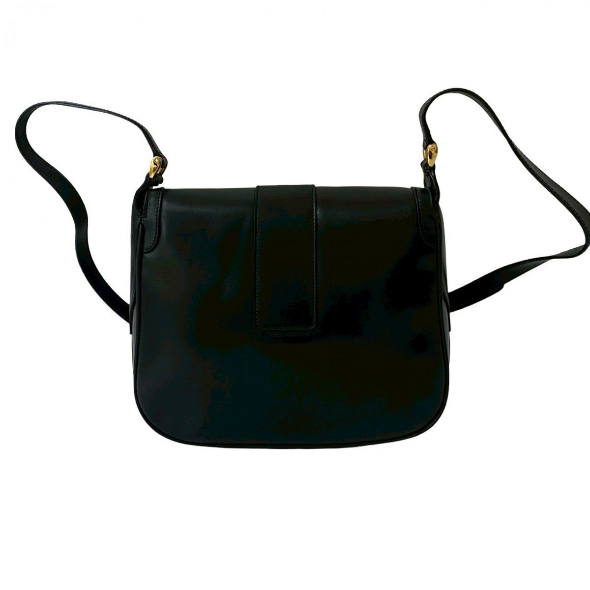 GUCCI Shoulder Bag leather black