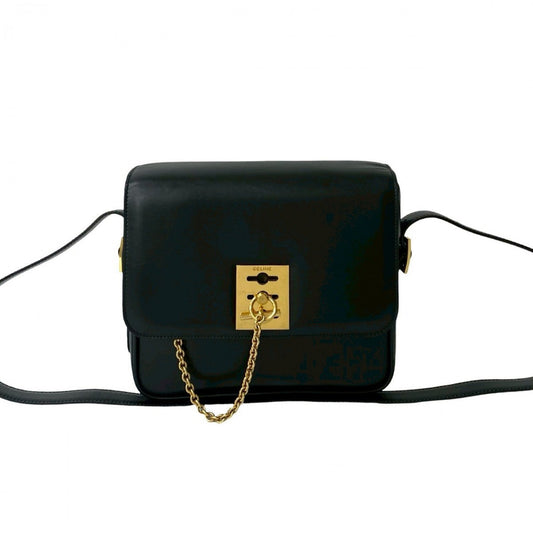 CELINE Shoulder Bag Calfskin black