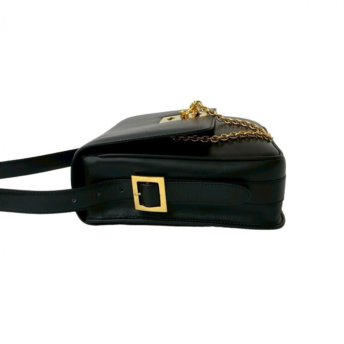 CELINE Shoulder Bag Calfskin black