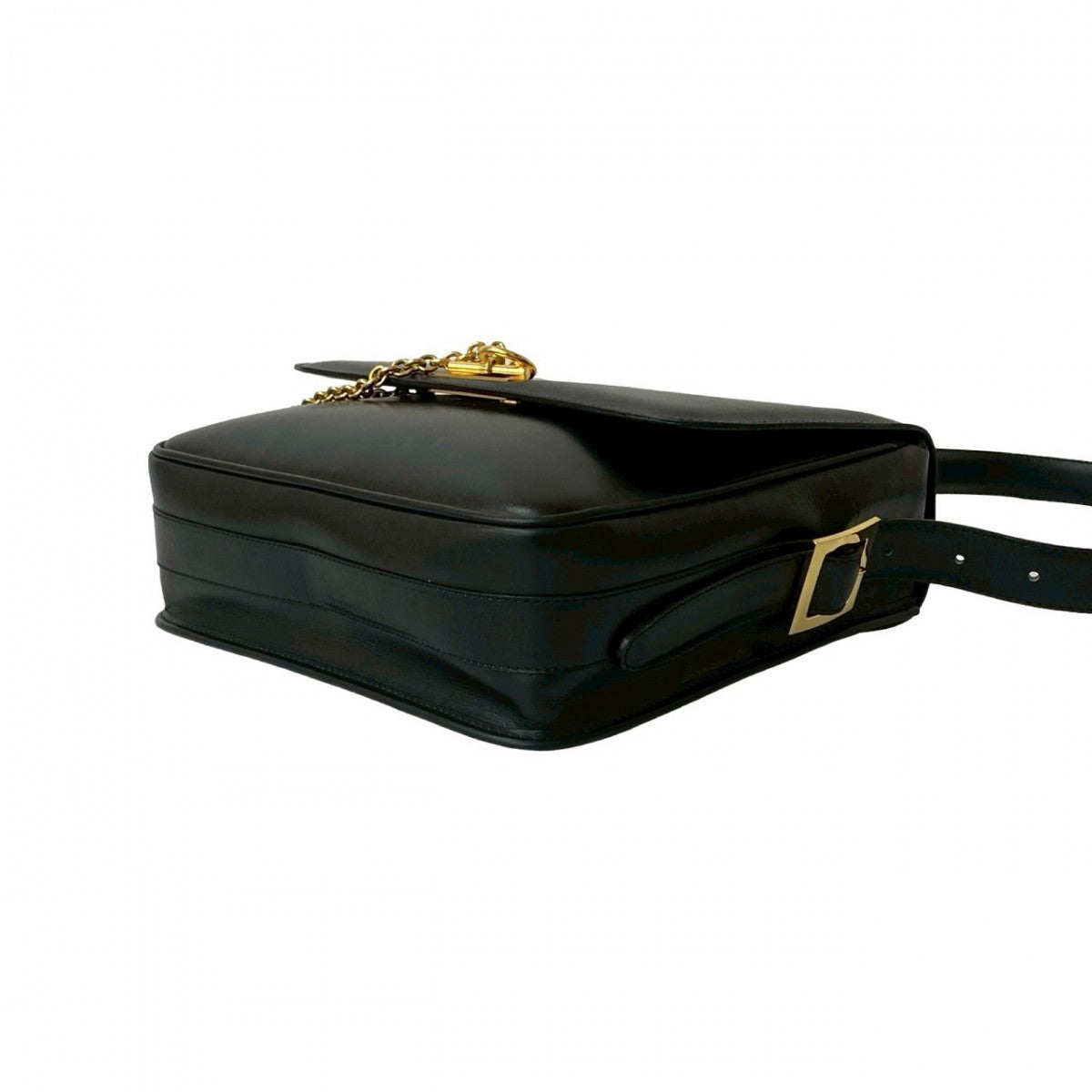 CELINE Shoulder Bag Calfskin black