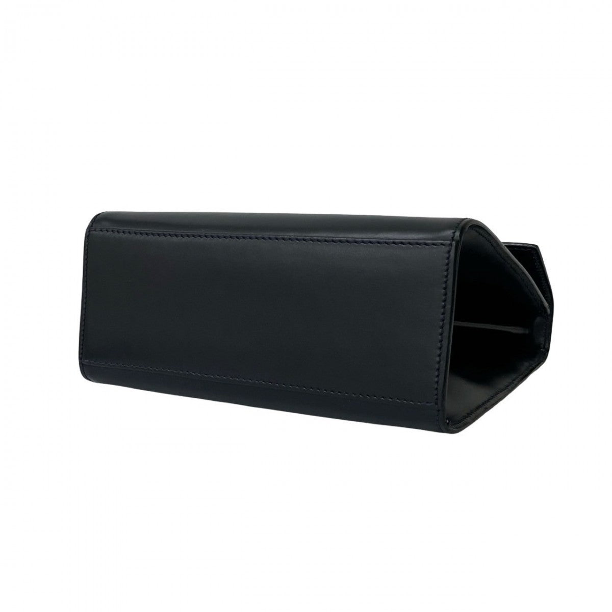 CELINE Shoulder Bag leather Navy