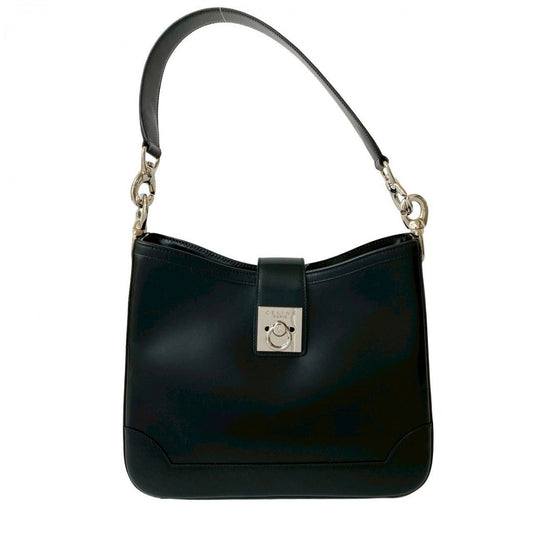 CELINE Shoulder Bag leather black