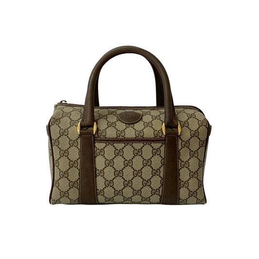 GUCCI Handbag leather Brown