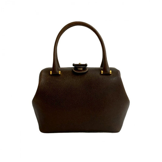 GUCCI Handbag leather Brown