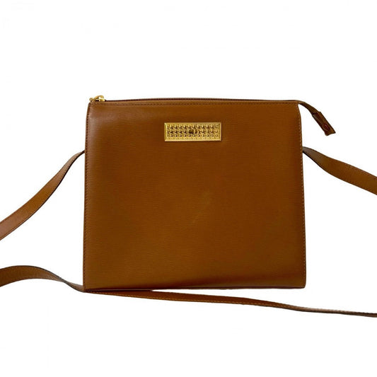 Dior Shoulder Bag leather Brown