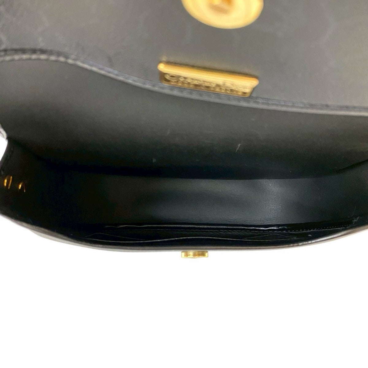 Dior Shoulder Bag leather black