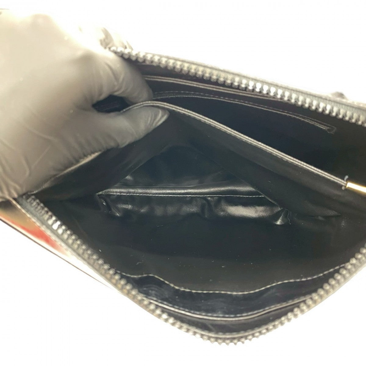 CELINE Shoulder Bag leather black