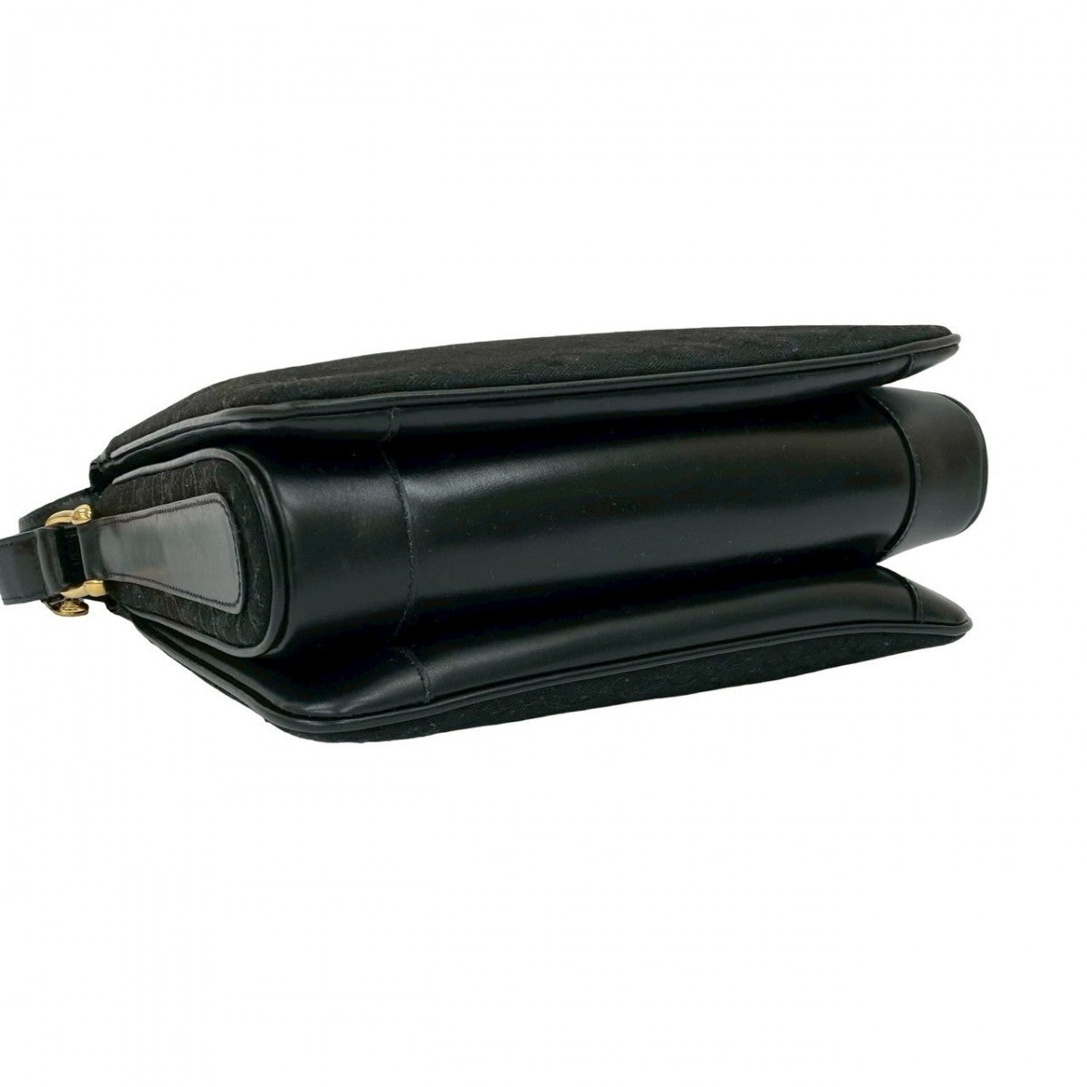 CELINE Shoulder Bag leather black