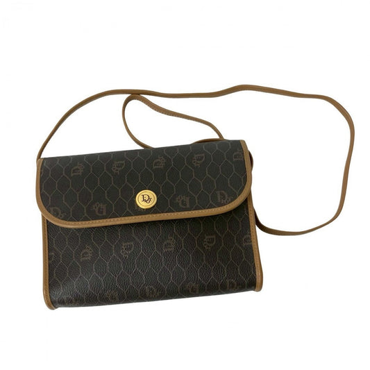 Dior Shoulder Bag leather Brown