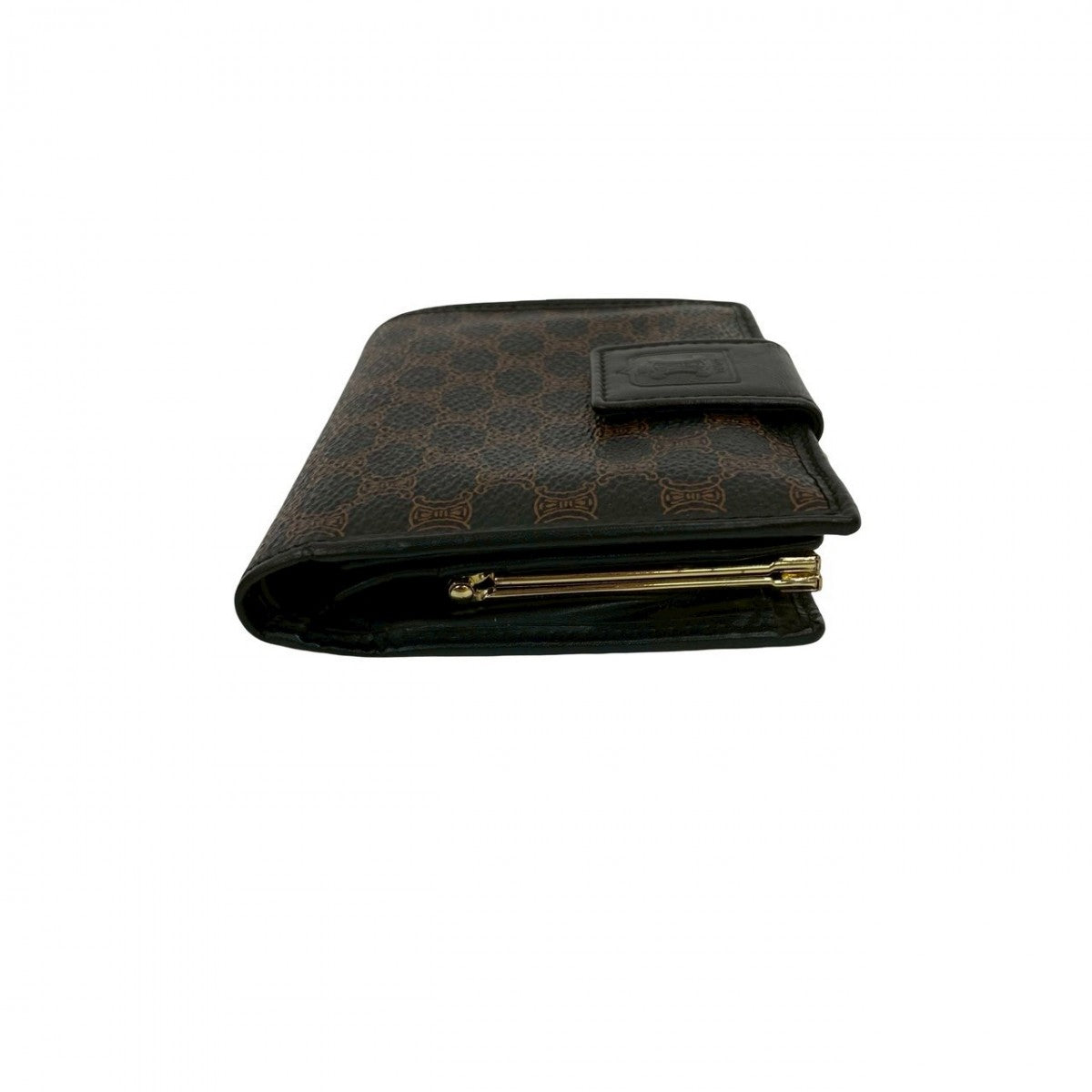 CELINE Bifold Wallet leather black