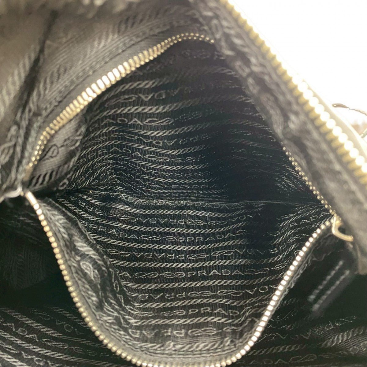 PRADA Shoulder Bag Nylon black