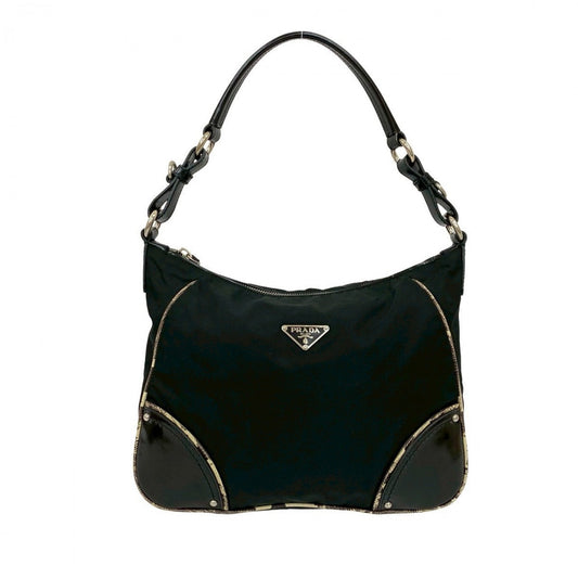 PRADA Shoulder Bag Nylon black