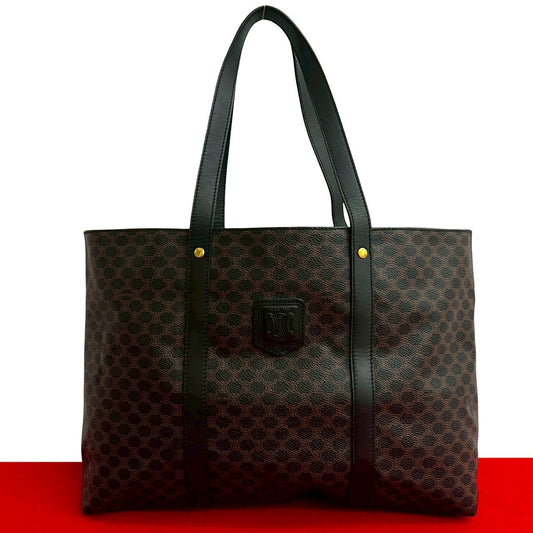 CELINE Tote Bag leather black