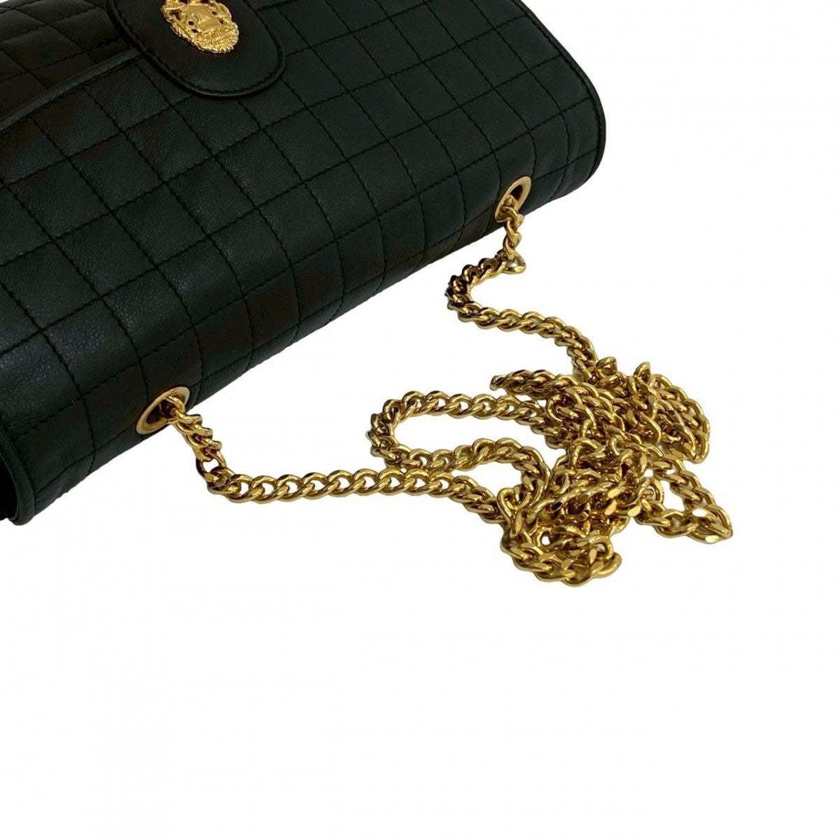 CELINE Shoulder Bag leather black