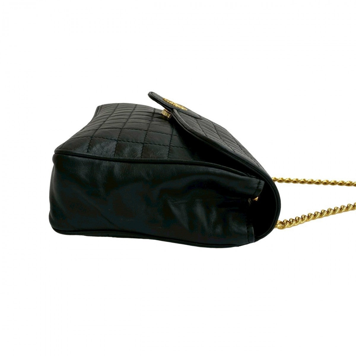 CELINE Shoulder Bag leather black