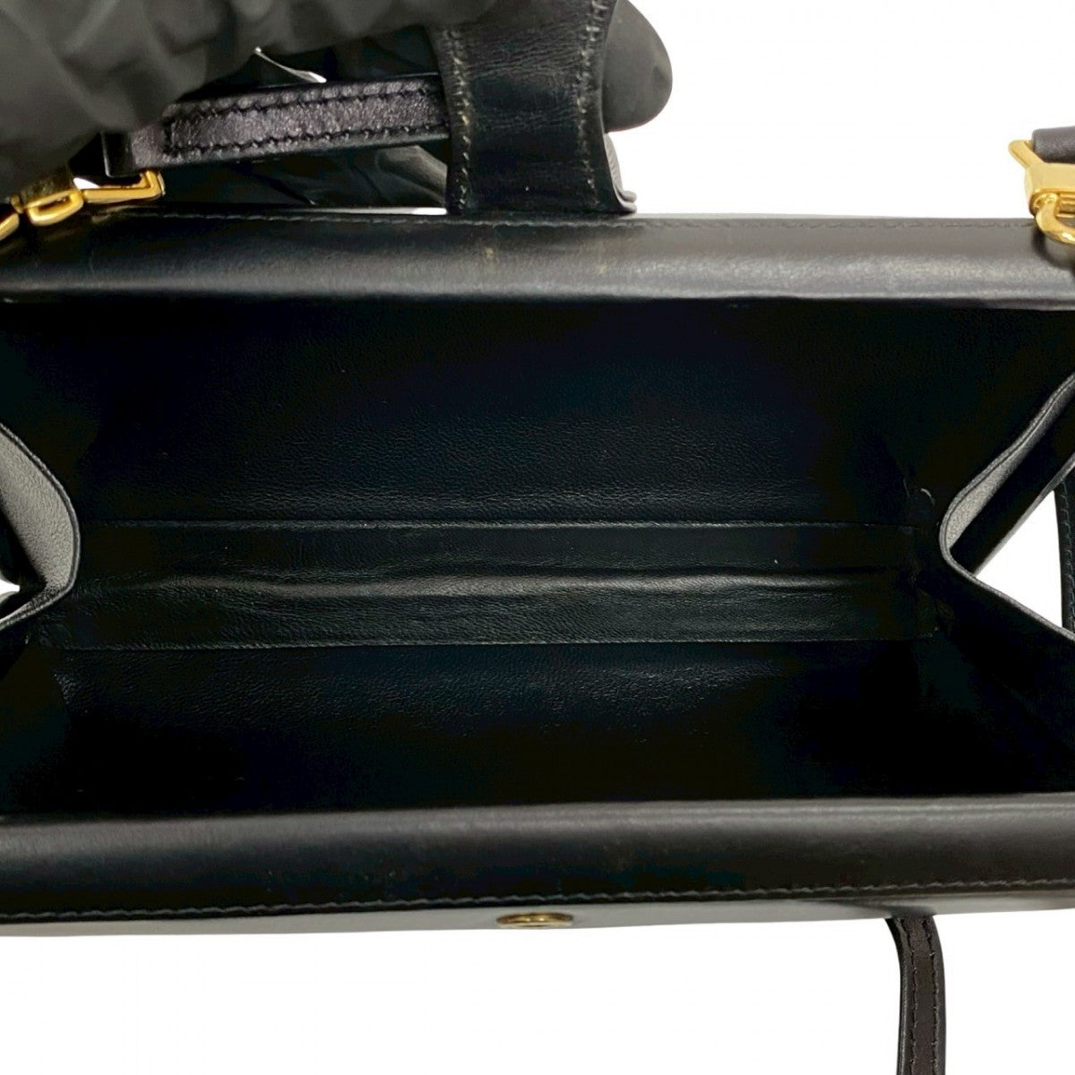 GUCCI Shoulder Bag leather black