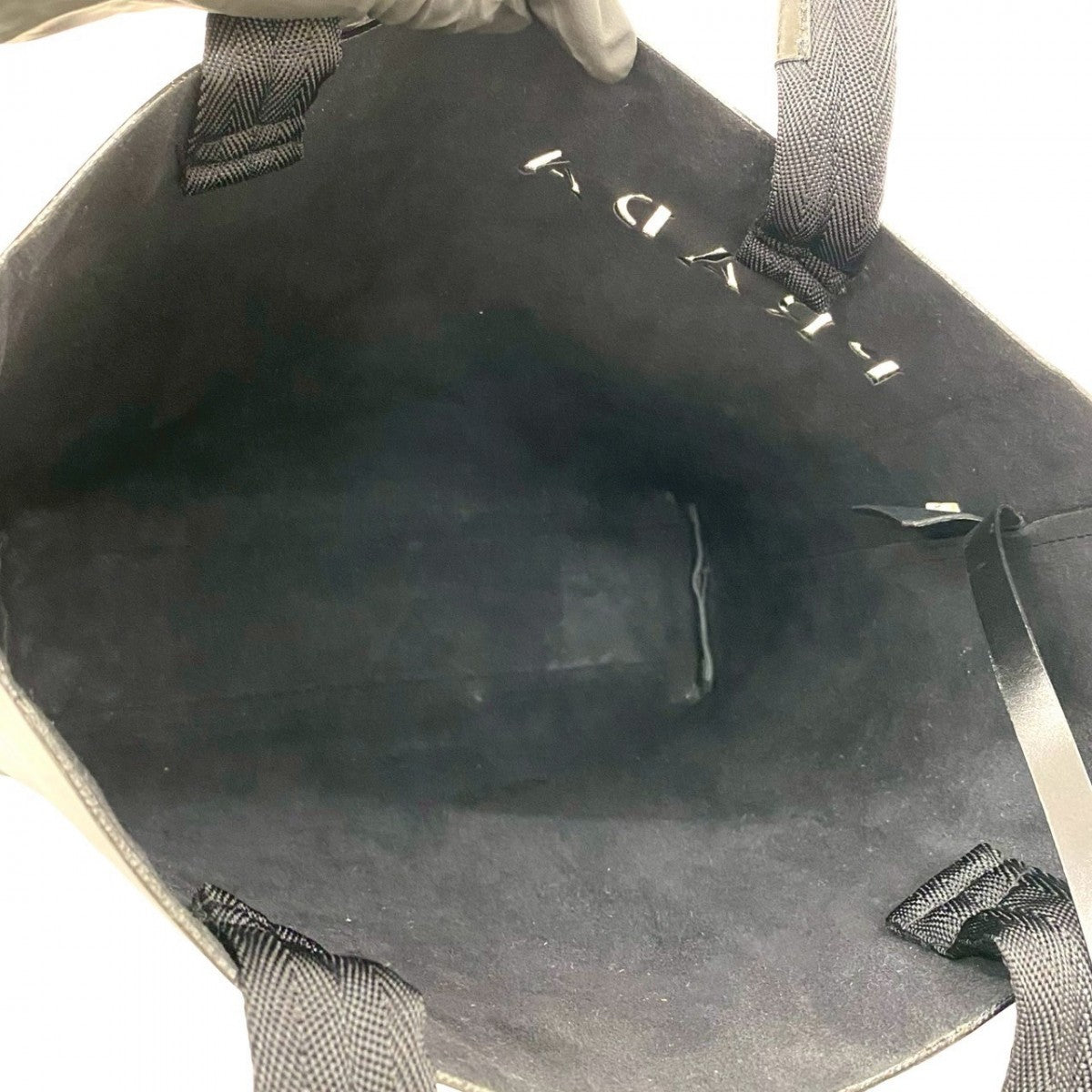 PRADA Handbag leather black