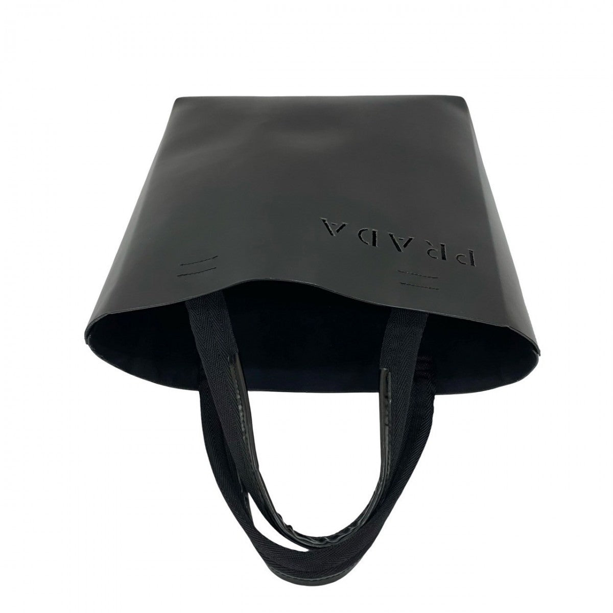 PRADA Handbag leather black