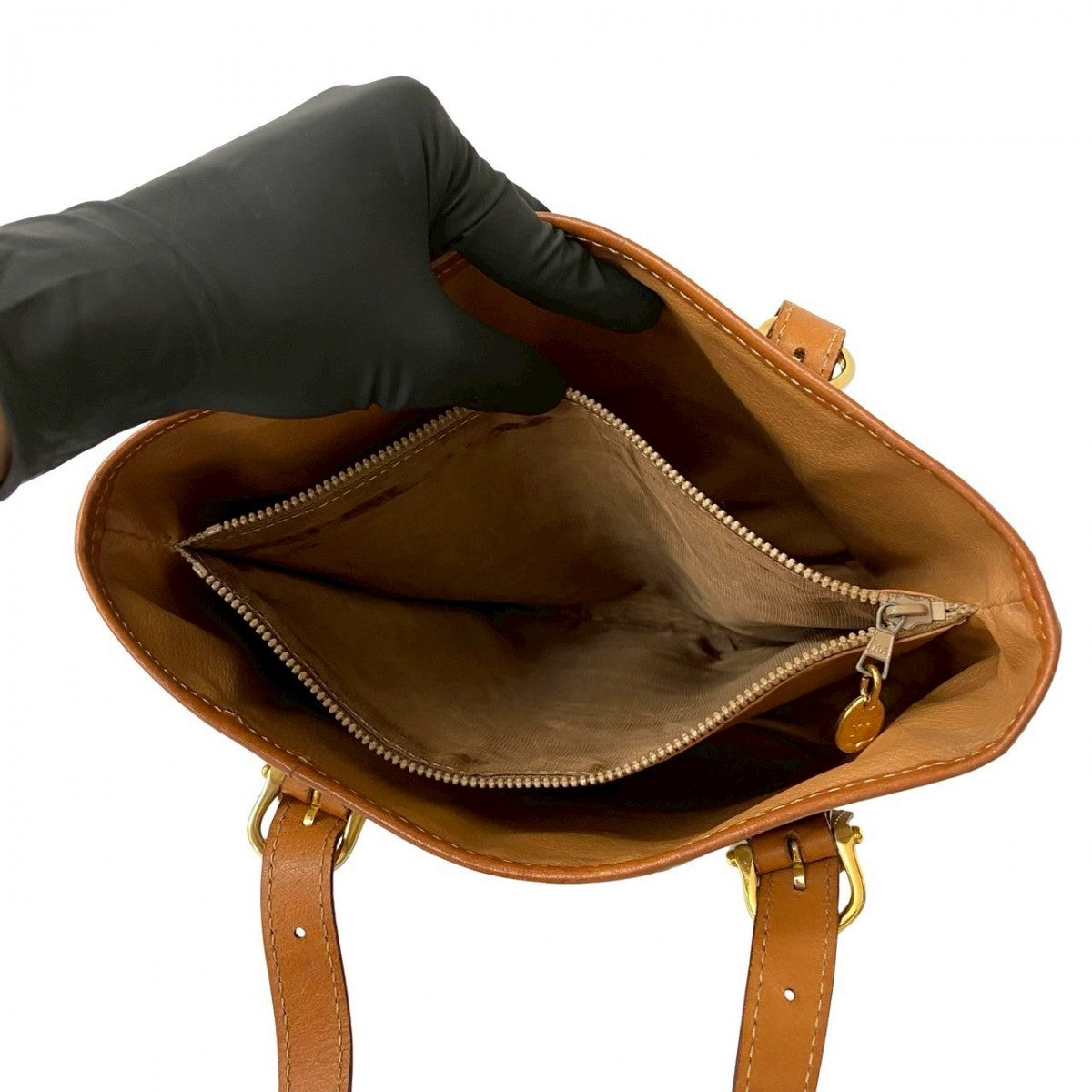 CELINE Handbag leather Brown