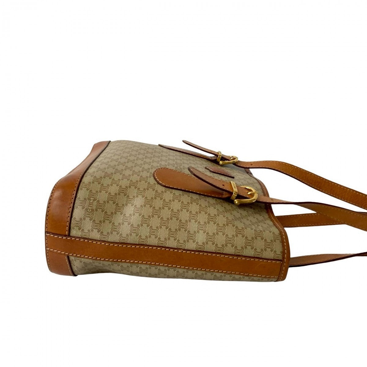 CELINE Handbag leather Brown