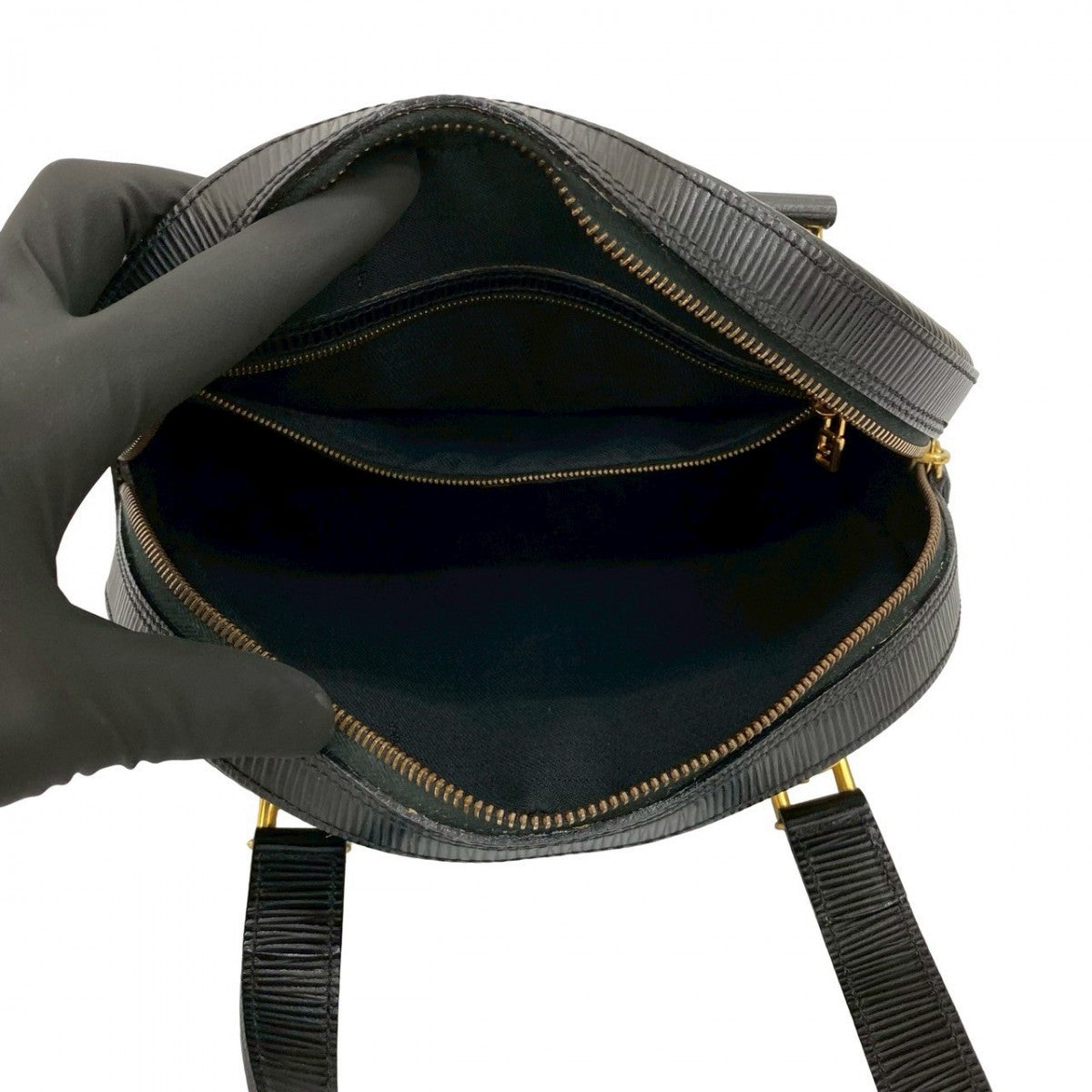 FENDI Handbag Epi Leather black