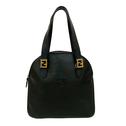 FENDI Handbag Epi Leather black