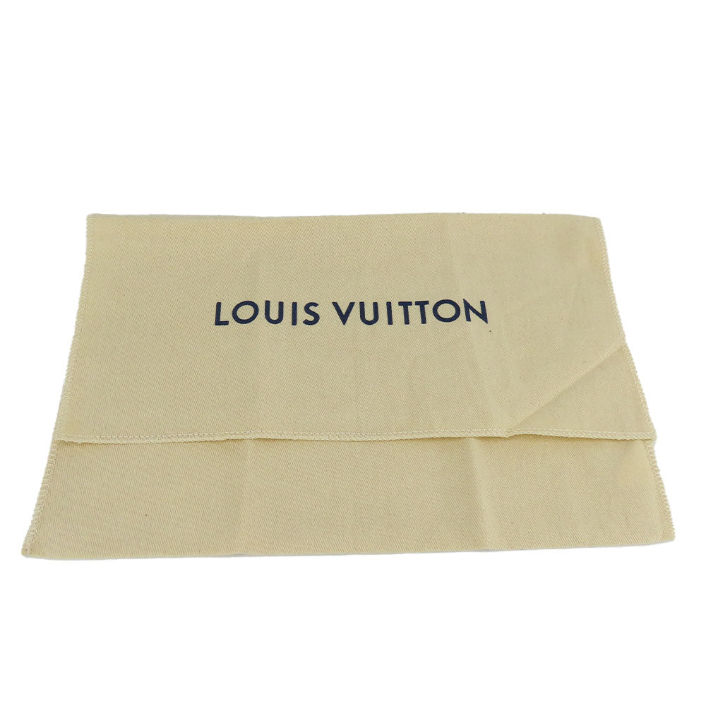 LOUIS VUITTON business bag N60255 Damier Grafitte black Alpha Triple Pouch mens(Unisex) Used Authentic