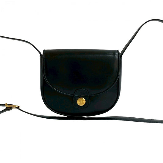 CELINE Shoulder Bag leather black
