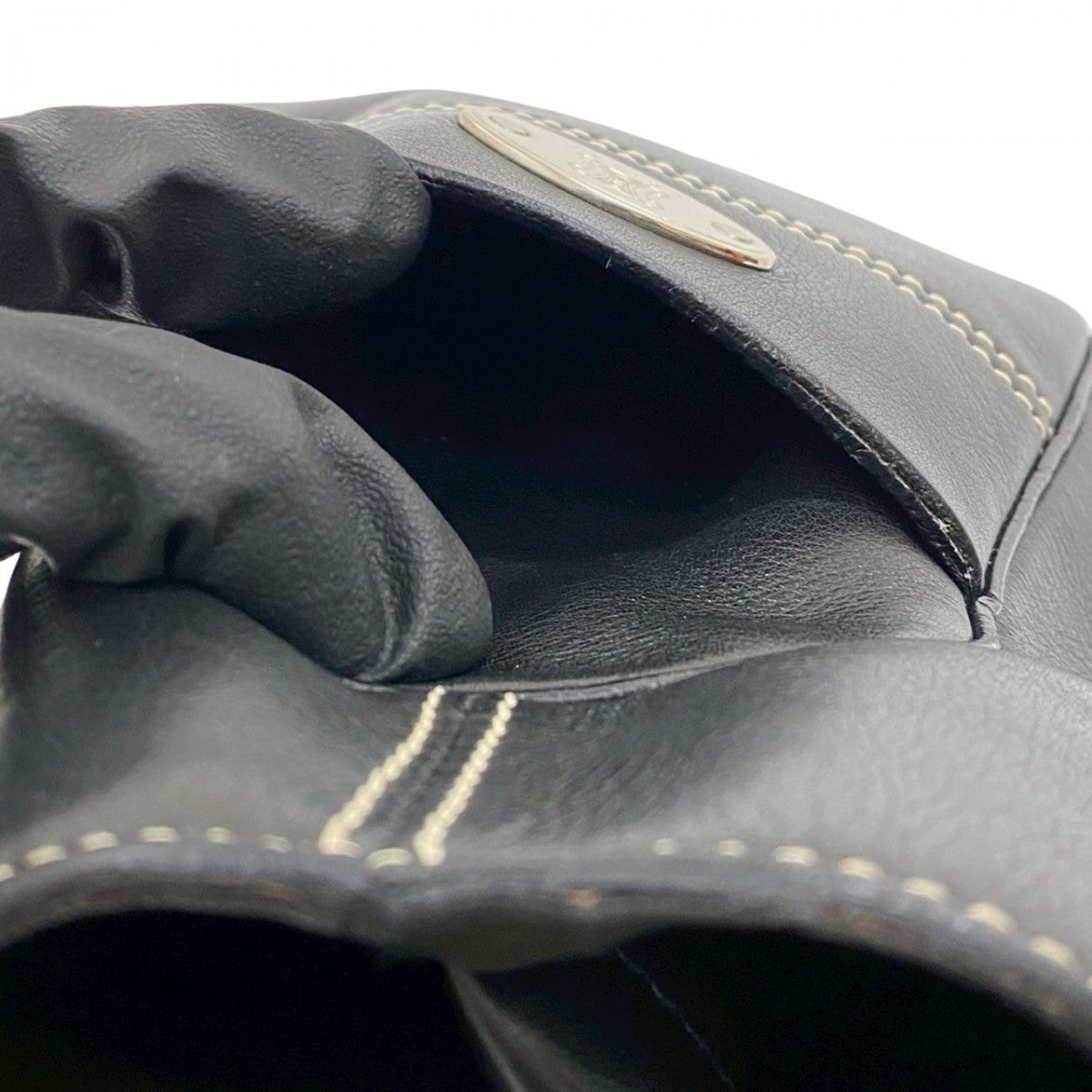 CELINE Handbag leather black Boogie bag