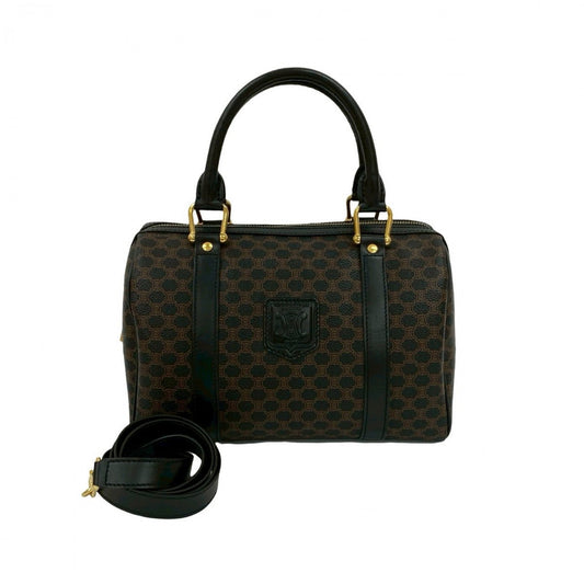 CELINE Shoulder Bag leather black