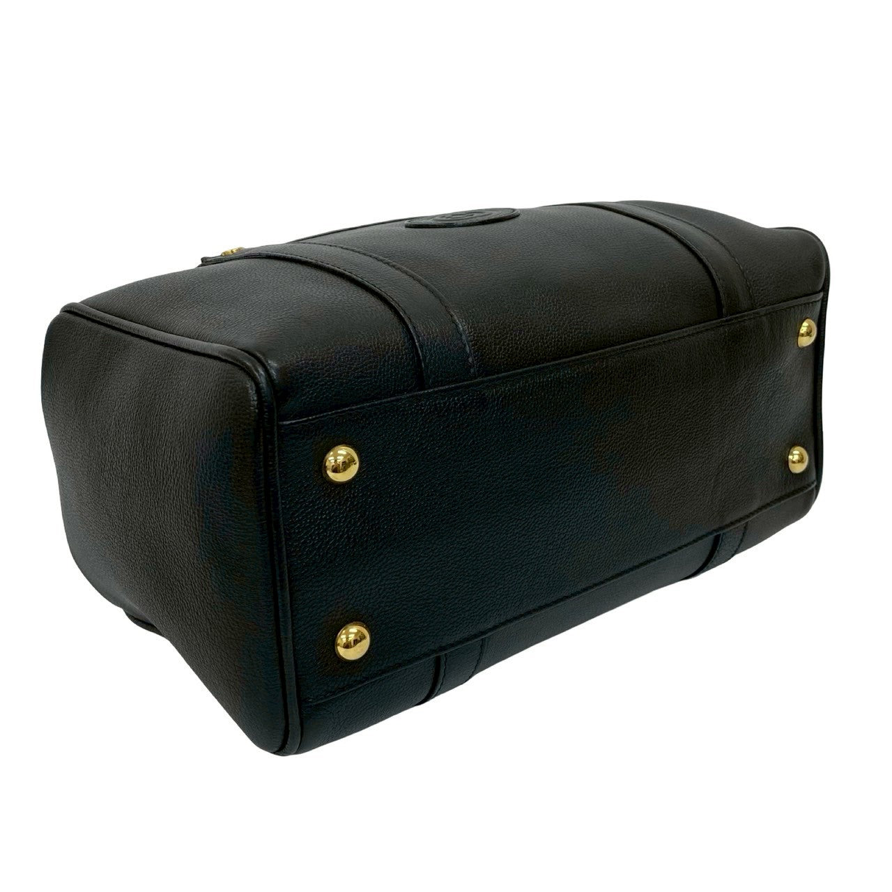 GUCCI Handbag leather black