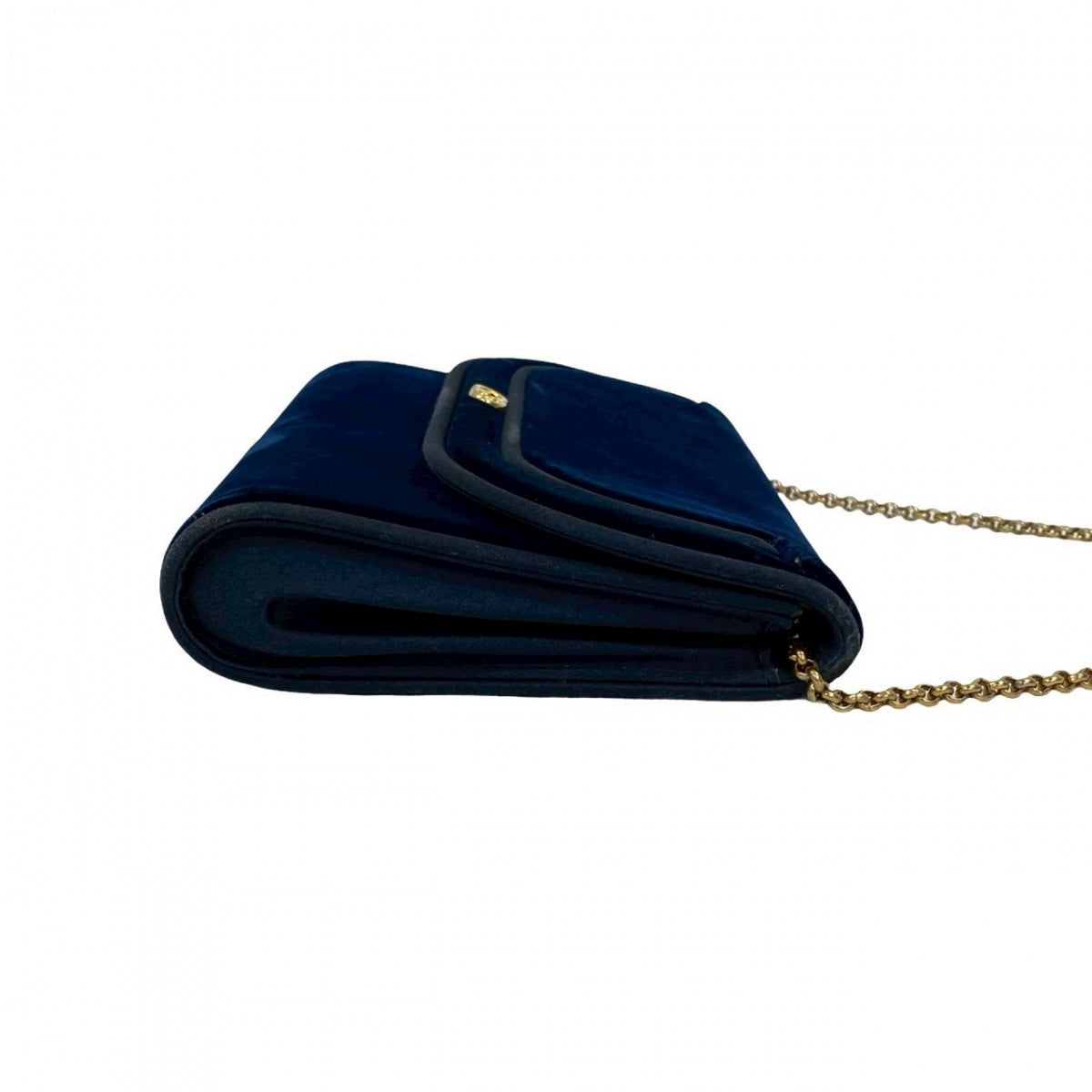 GUCCI Shoulder Bag Velor Navy