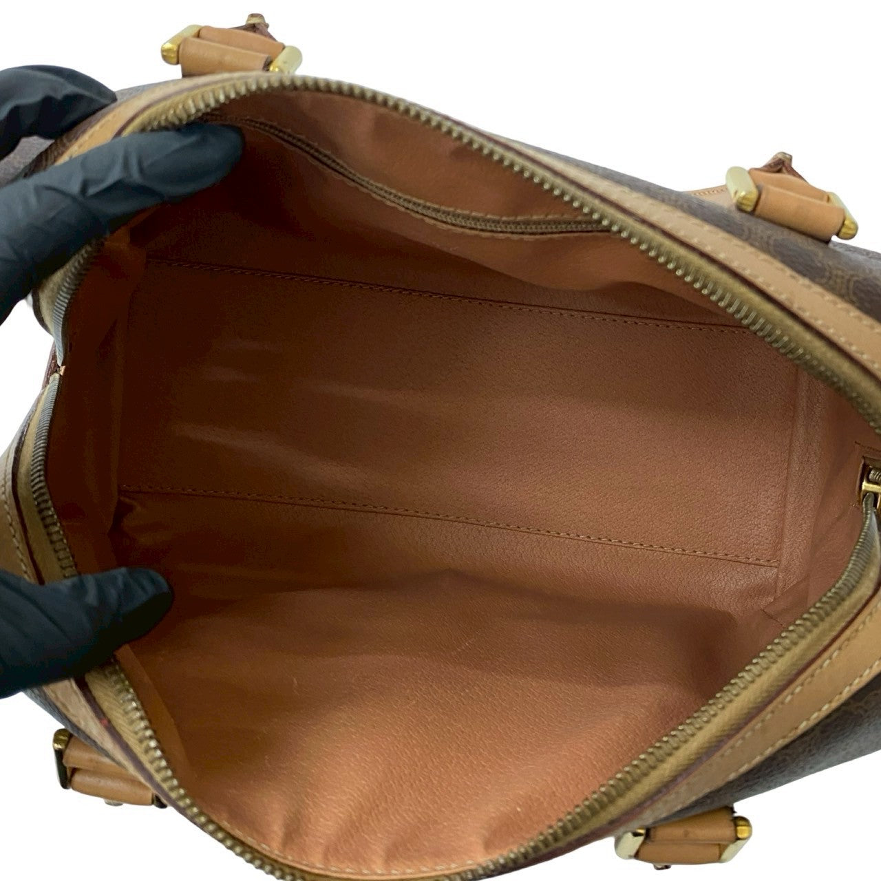 CELINE Shoulder Bag leather Brown