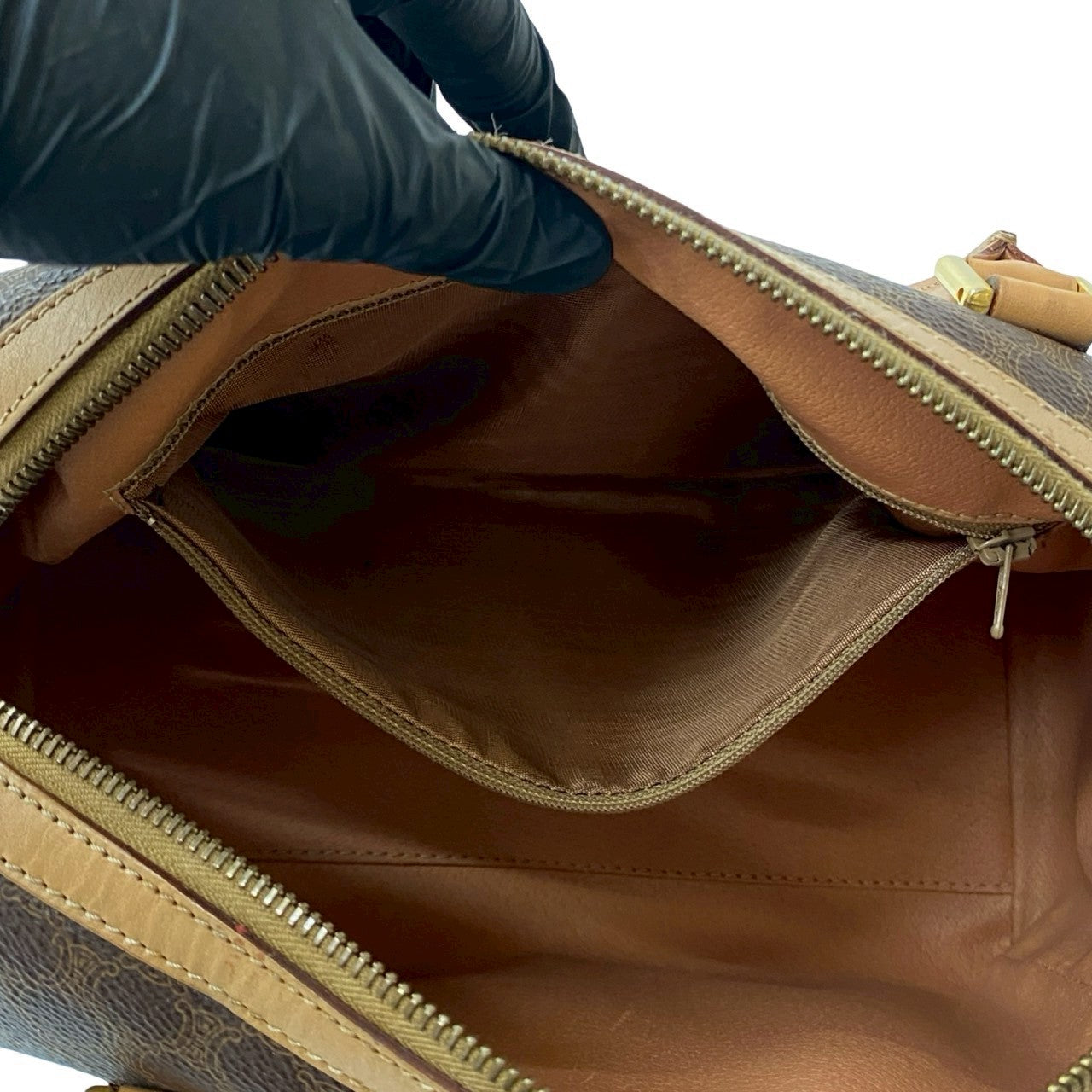 CELINE Shoulder Bag leather Brown